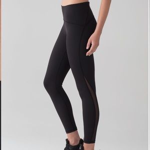 lululemon athletica black train times 25” legging